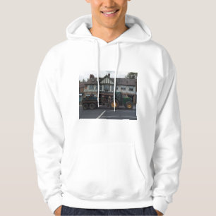 Tractor in front of pub hoodie