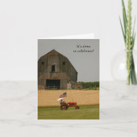 Tractor Invitation: Time to celebrate!