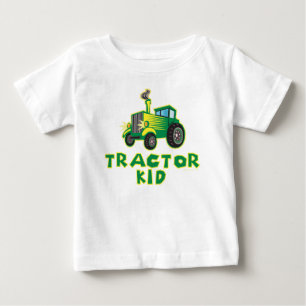 Tractor Kid Baby T-Shirt
