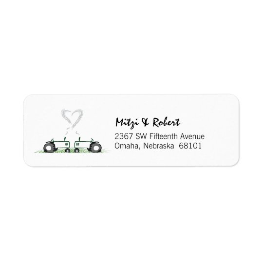 Tractor Love Address Label