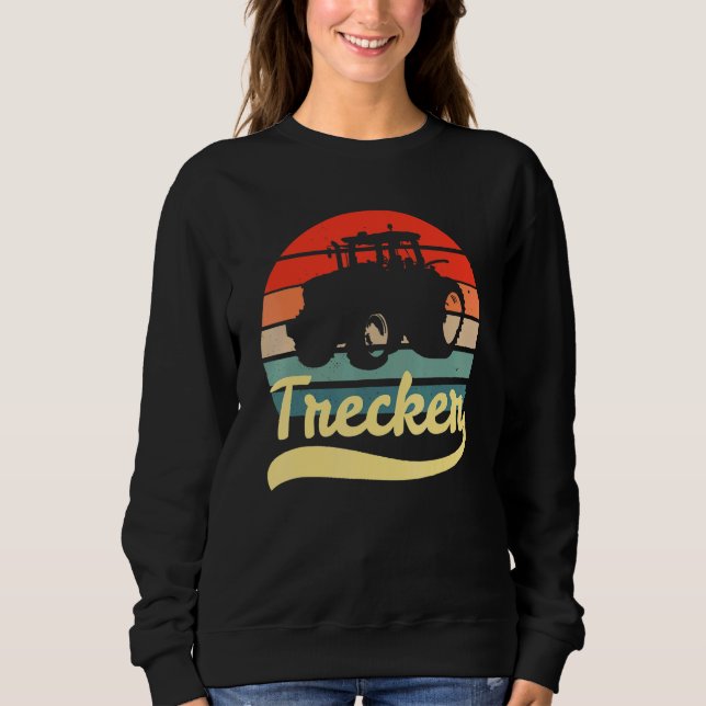 Tractor Men Farmer Tractor Farmer Sweatshirt (Front)