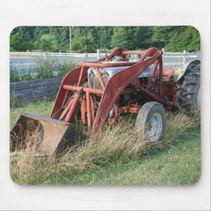 tractor mouse pad