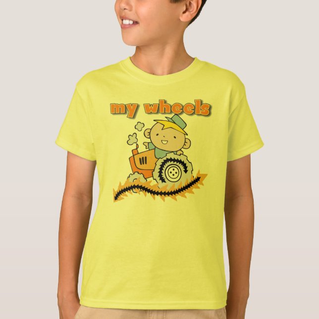 Tractor My Wheels T-Shirt (Front)