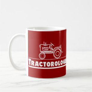Tractor Ologist RED Coffee Mug