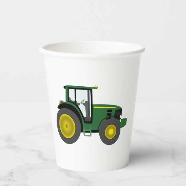tractor paper cups (Front)