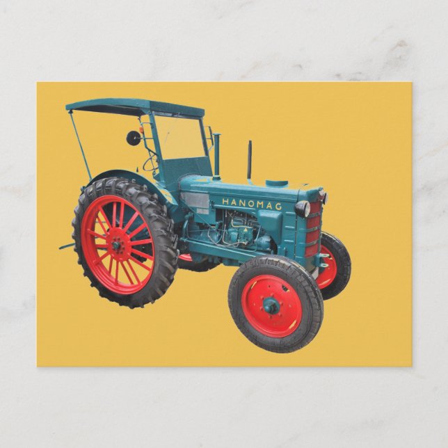 Tractor Postcard (Front)