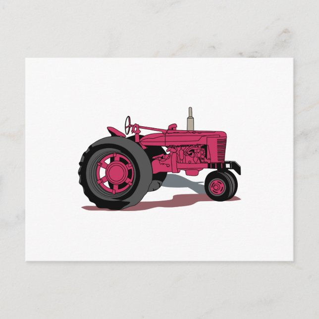 Tractor Postcard (Front)