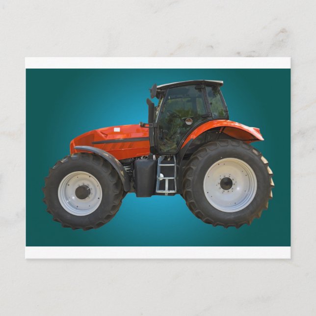 tractor postcard (Front)