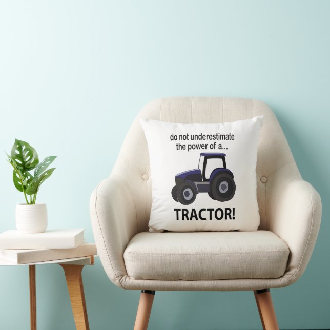 Tractor Power Tractor Cushion (Chair)