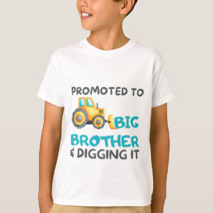 Tractor Promoted to Big Brother Under Construction T-Shirt
