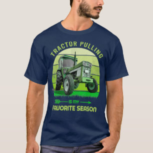 Tractor Pulling Favourite Season Tractor Pull T-Shirt