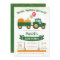 Tractor Pumpkin Fall Autumn Birthday Invitation