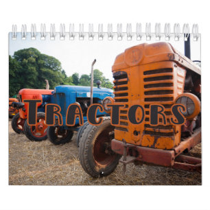 Tractor Showcase Collection Wall Calendar