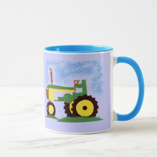 Tractor under Blue Sky Mug