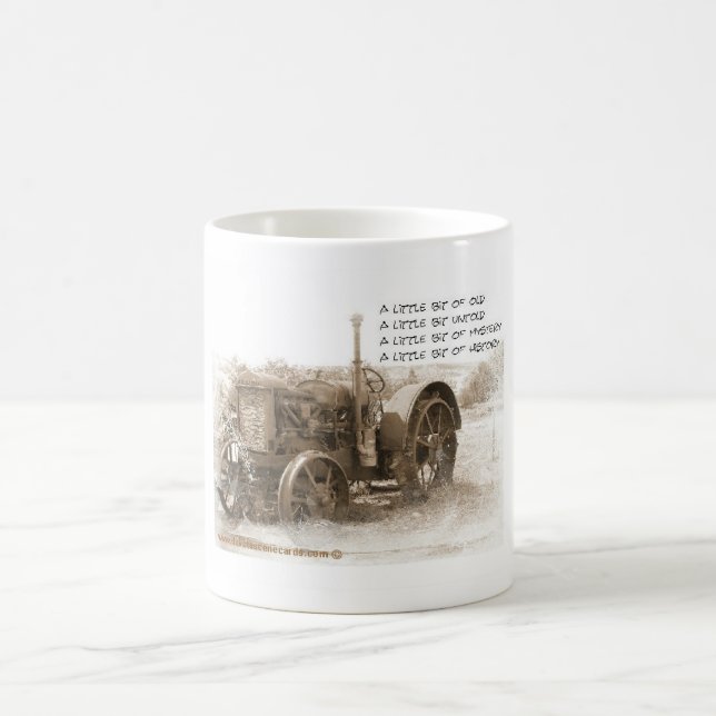 Tractor Vintage mugs (Center)