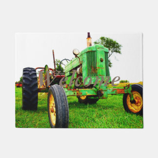 tractor welcome mat