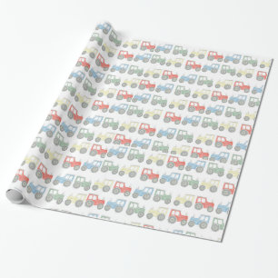Tractor wrapping paper