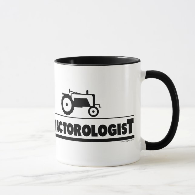 Tractorologist - Tractor Mug (Right)