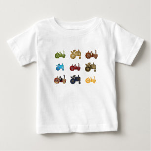 Tractors Baby T-Shirt