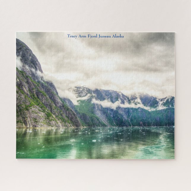 Tracy Arm Fjord Juneau Alaska Jigsaw Puzzle (Horizontal)