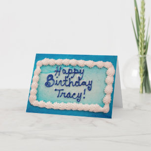 Tracy's 2016 Birthday Cake Card