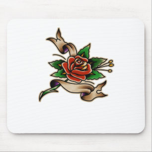 Trad Tattoo 005 Sticker  Mouse Pad