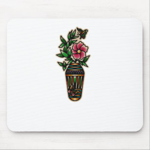 Trad Tattoo 006 Sticker Mouse Pad