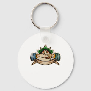 Trad Tattoo 008 Sticker Key Ring