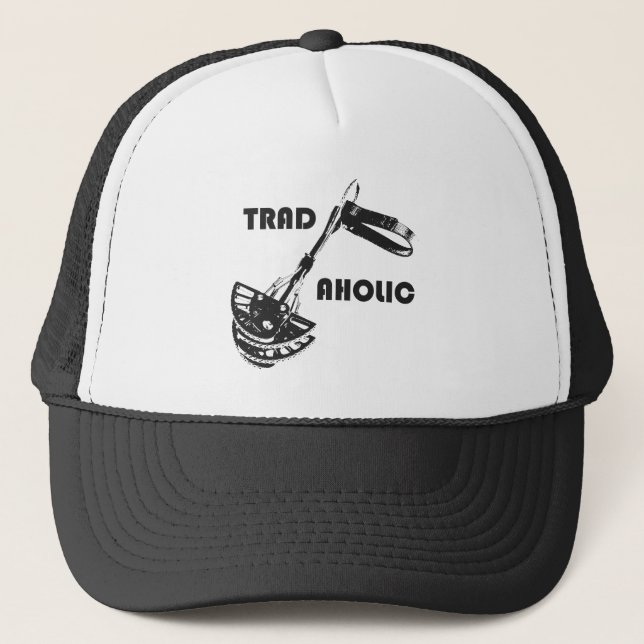 Tradaholic Rock Climber Trucker Hat (Front)