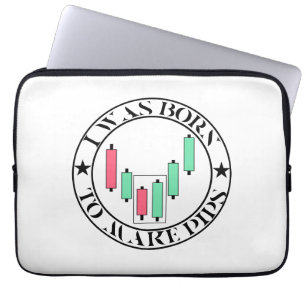 Trade Design Bullish pattern Pips Laptop Sleeve