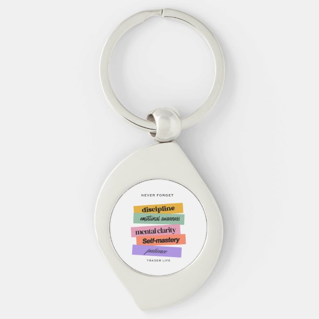 Trade design | Reminder | Motivation Key Ring (Front)