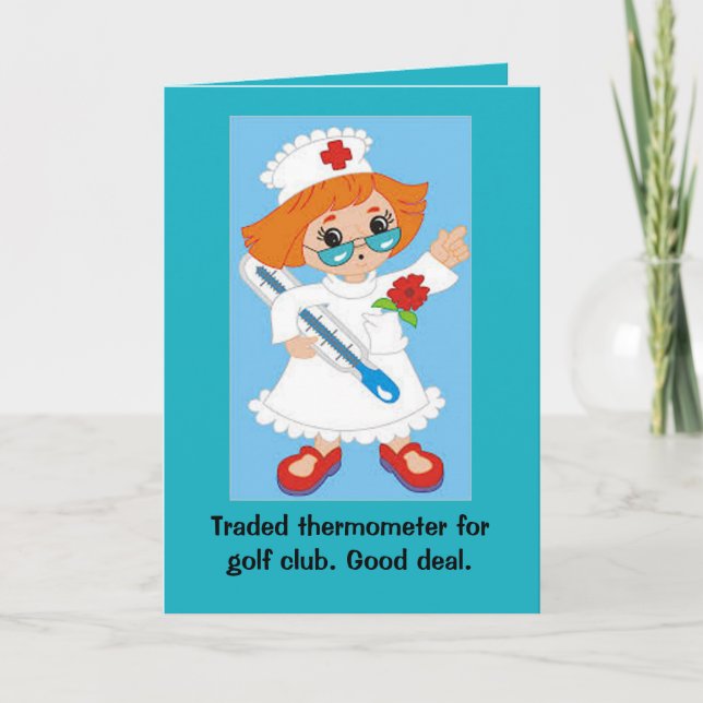 Traded Thermometer for Golf Club - Good Deal Card (Front)