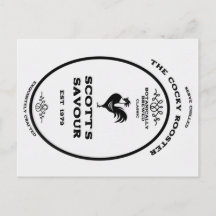 Trademark, the cocky rooster, customisable