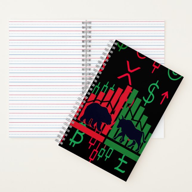 Trader Journal Notebook – Japanese Candlestick  (Inside)