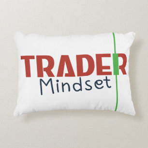 Trader Mindset – Discipline, Focus, Trading Psycho Decorative Cushion
