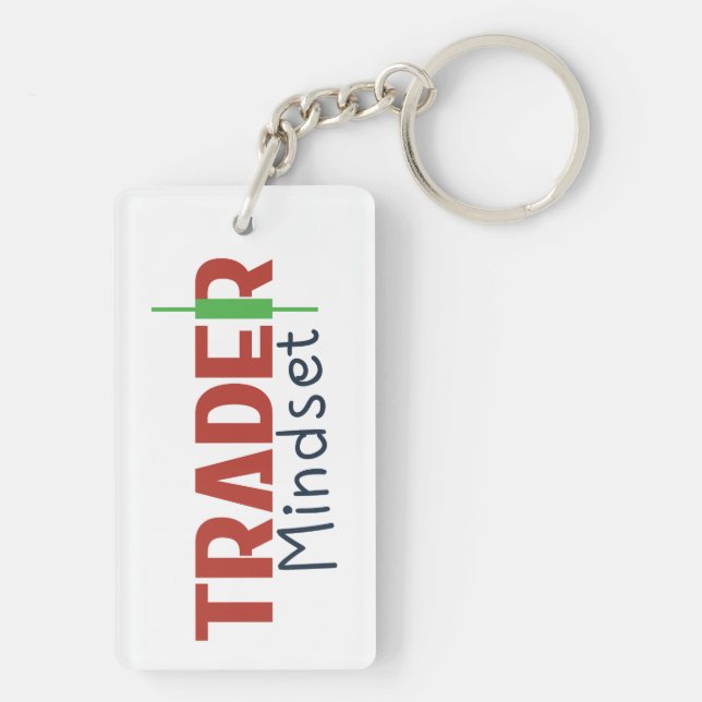 Trader Mindset – Discipline Focus & Trading Psycho Key Ring (Back)