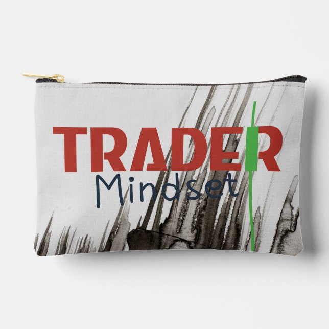 Trader Mindset – Discipline Focused Trading Accessory Pouch (Front)