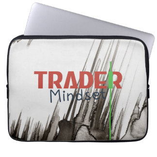 Trader Mindset – Discipline Focused Trading Laptop Sleeve