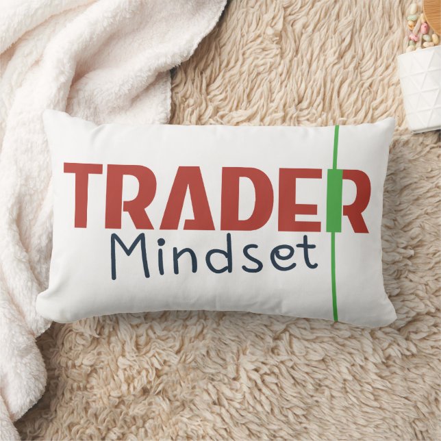 Trader Mindset – Discipline Focused Trading Lumbar Cushion (Blanket)