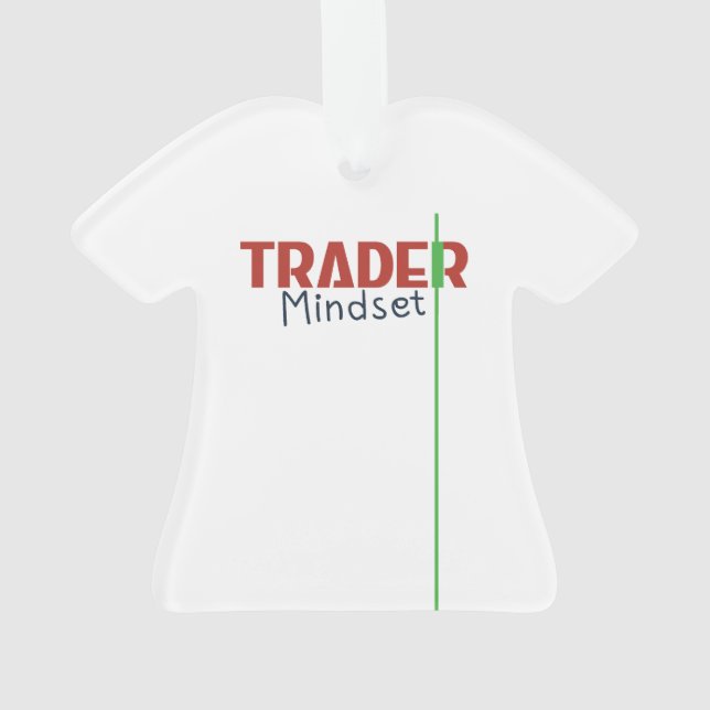 Trader Mindset – Discipline Focused Trading Ornament (Back)