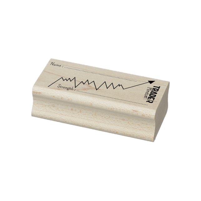 Trader Mindset – Discipline Focused Trading Rubber Stamp (Stamp)