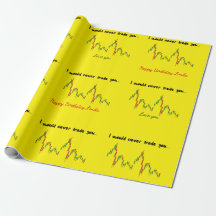 trader wrapping paper,editable birthday