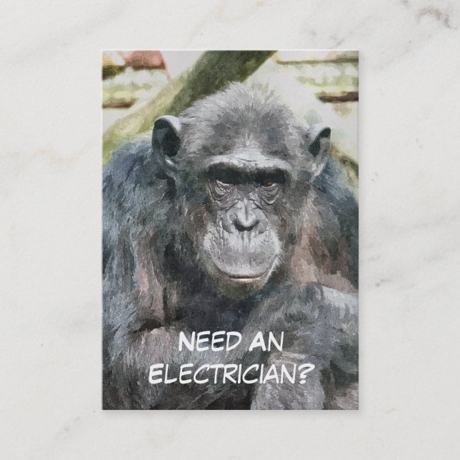 TRADES ELECTRICIAN BUSINESS CARD (Front)