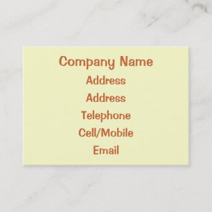 TRADES. ELECTRICIAN. BUSINESS CARD