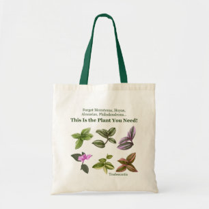 Tradescantia This is the plant you need tote bag