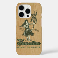 Tradewinds Hawaiian Island Hula Girl Faux Wood 