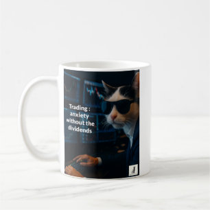 Trading anxiety without the dividends coffee mug