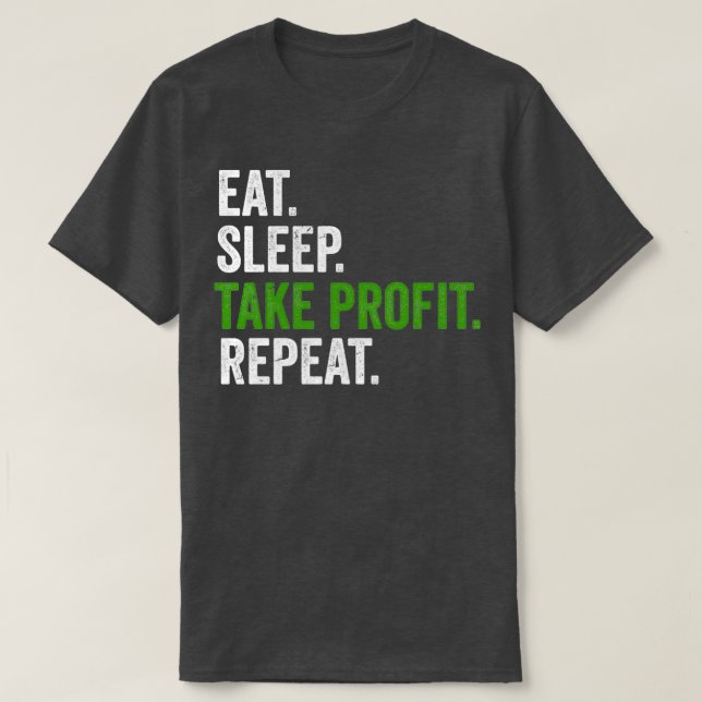 Trading Crypto Forex For Exchanges Stock Market T-Shirt (Design Front)