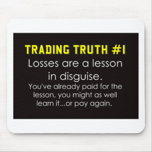 Trading daytrading stock market advice tips mouse pad