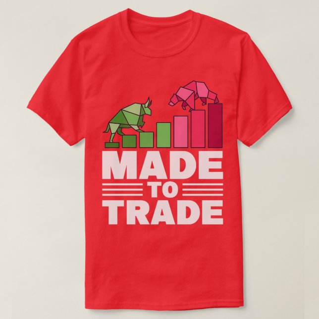 Trading Gifts Daytrader amp Investors 7 1 T-Shirt (Design Front)